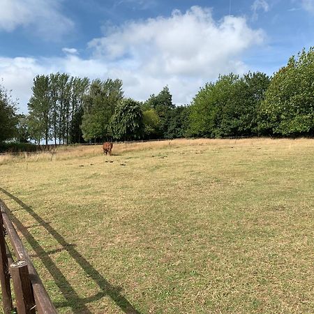Static Mobile Home Set In Our 20 Acres Of Farmland Horspath Esterno foto