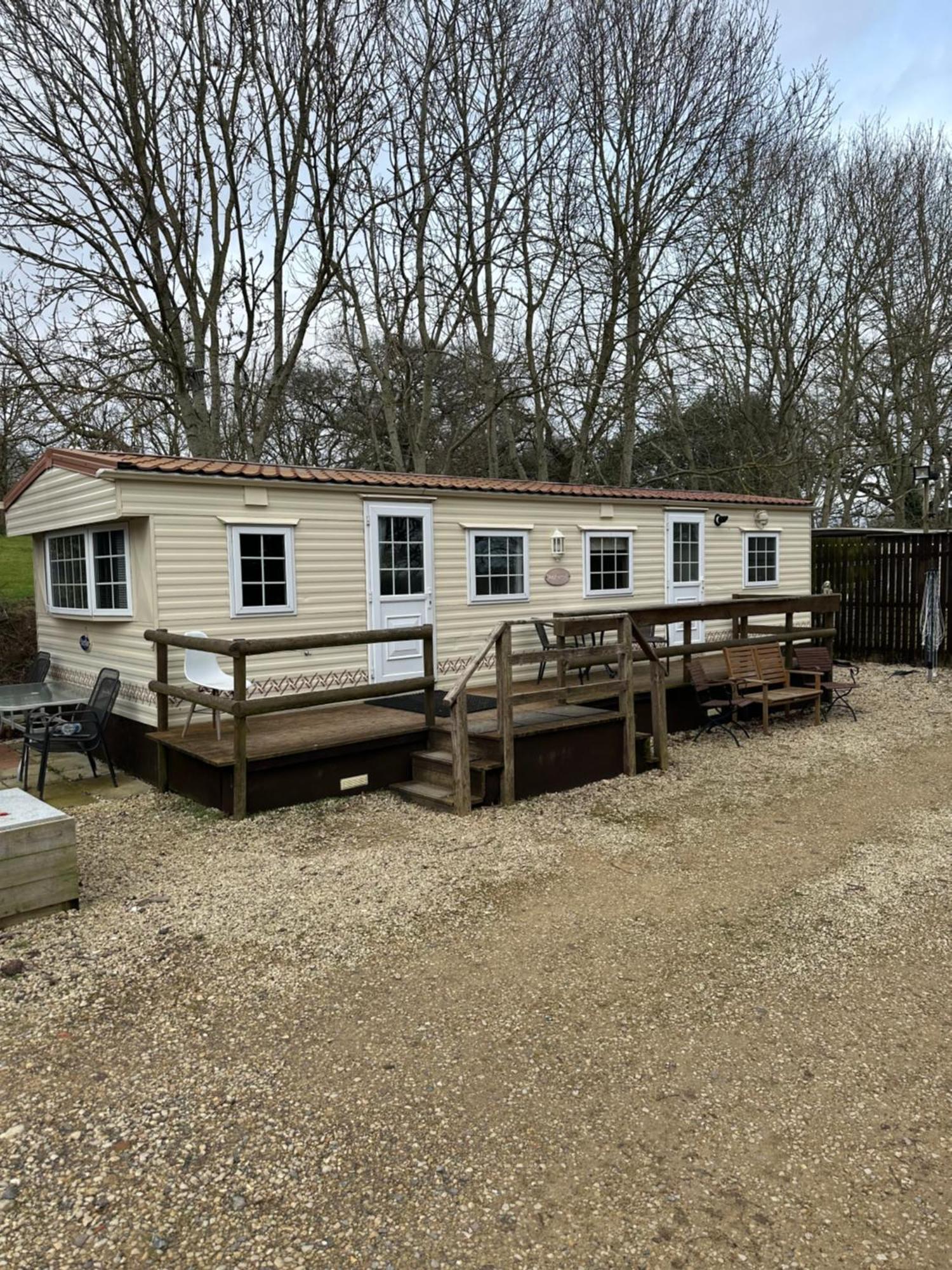 Static Mobile Home Set In Our 20 Acres Of Farmland Horspath Esterno foto